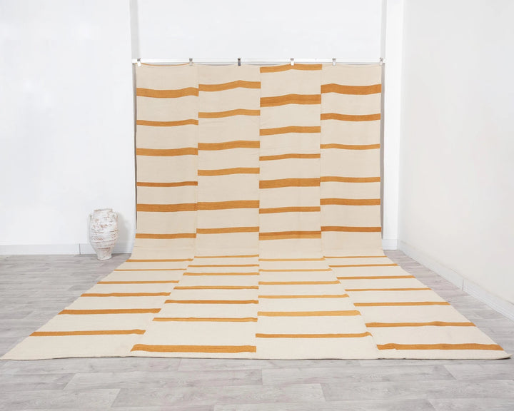 Multicolor Turkish Kilim Rug 9' 10" x 13' Flat-Weave | No. VR65885