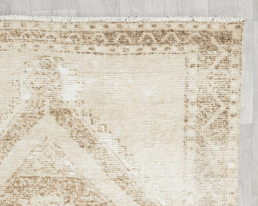 Beige Runner Rug 3' 7" x 11' 6" | No. VR66198