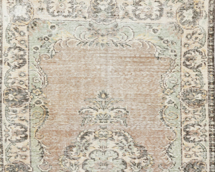 Beige Turkish Oushak Rug 5' x 8' 5" Hand-Knotted view