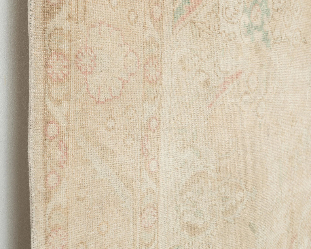 Multicolor Turkish Oushak Rug 6' 5" x 9' 7" Hand-Knotted | No. VR66306