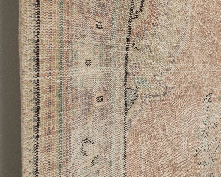 Multicolor Turkish Oushak Rug 6' 1" x 10' Hand-Knotted | No. VR66788