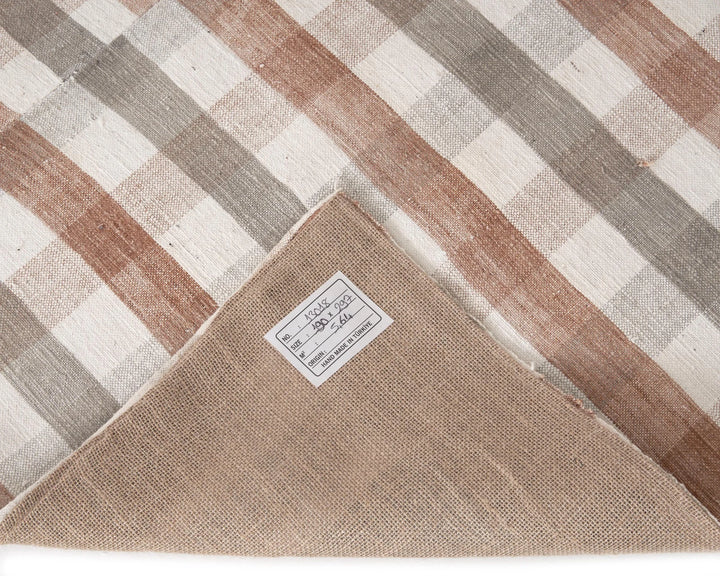 Multicolor Turkish Kilim Rug 6' 3" x 9' 9" Flat-Weave | No. VR66792