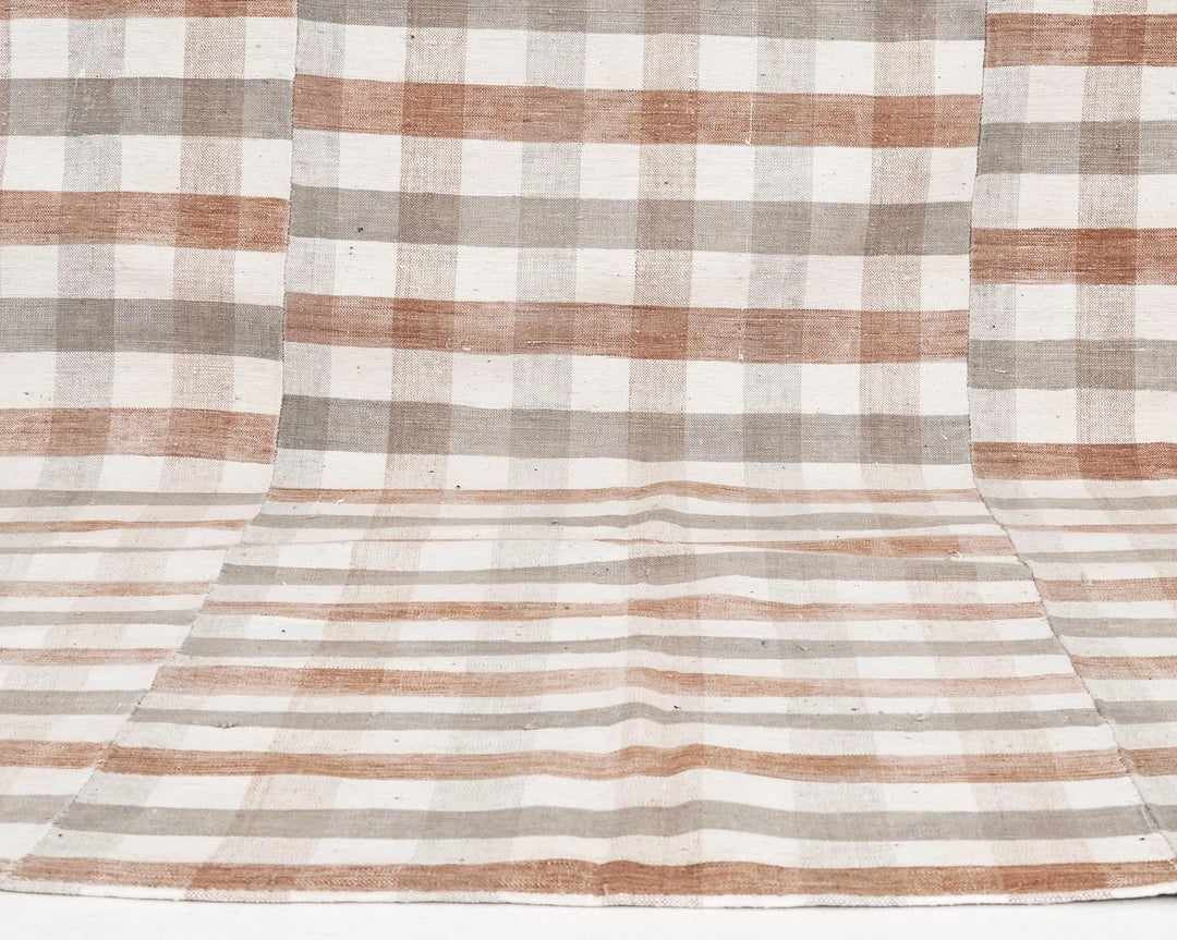 Multicolor Turkish Kilim Rug 6' 3" x 9' 9" Flat-Weave | No. VR66792