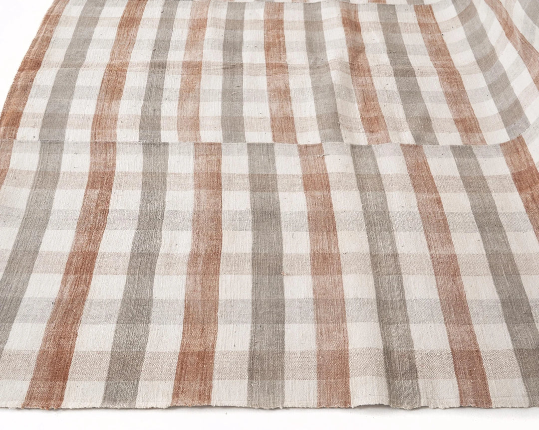 Multicolor Turkish Kilim Rug 6' 3" x 9' 9" Flat-Weave | No. VR66792