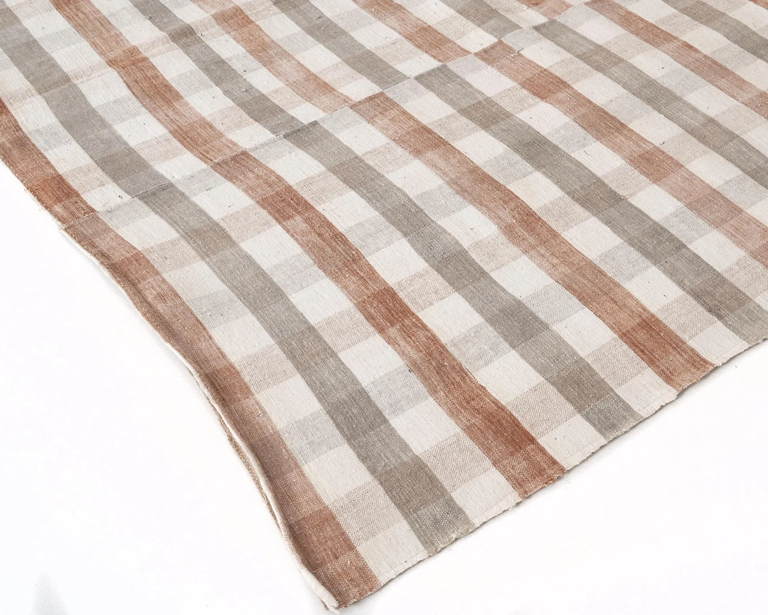 Multicolor Turkish Kilim Rug 6' 3" x 9' 9" Flat-Weave | No. VR66792