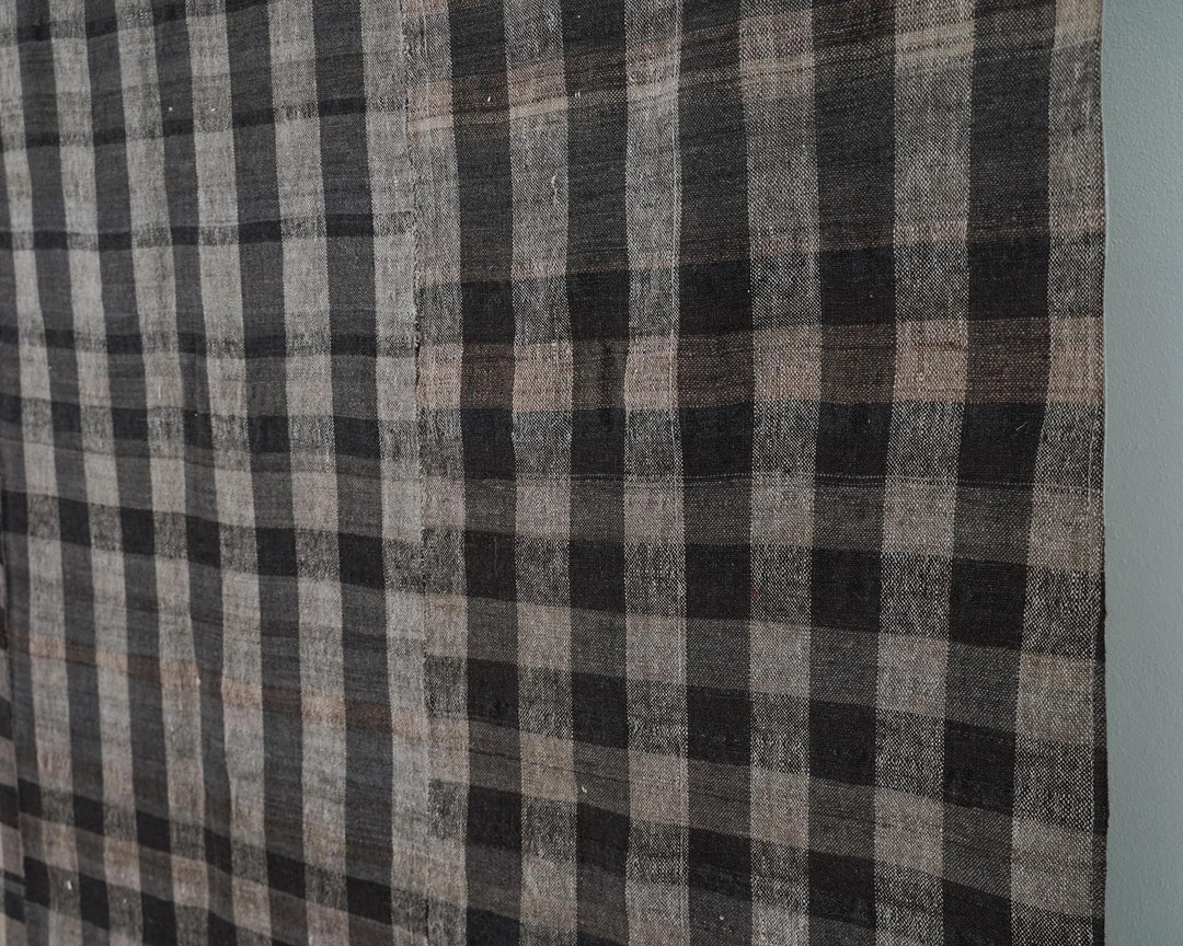 Brown Turkish Kilim Rug 6' x 9' 7" Flat-Weave | No. VR67127