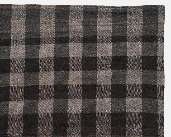 Brown Turkish Kilim Rug 6' x 9' 7" Flat-Weave | No. VR67127
