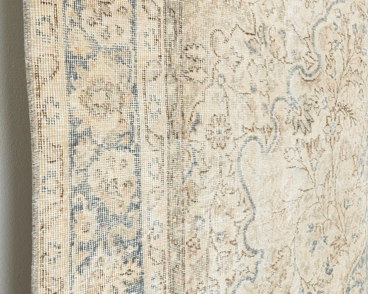 Multicolor Turkish Oushak Rug 6'9" x 9'11" Hand-Knotted | No. VR67169