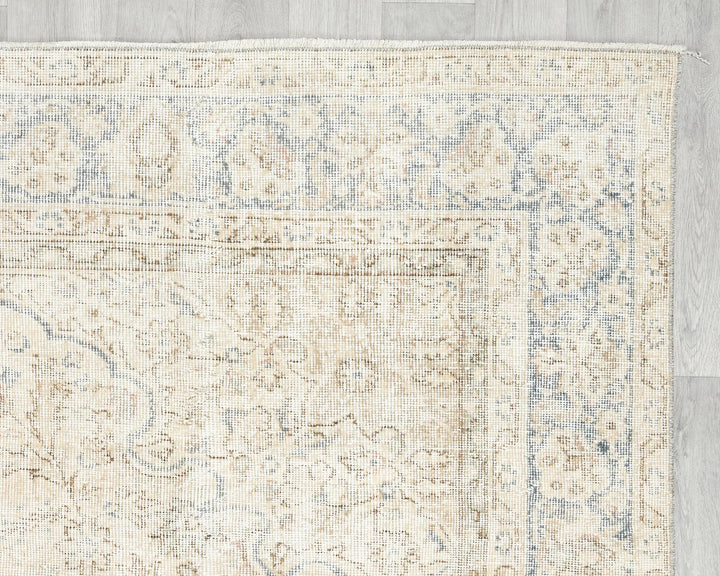 Multicolor Turkish Oushak Rug 6'9" x 9'11" Hand-Knotted | No. VR67169