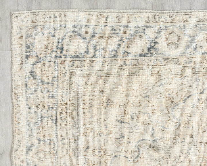 Multicolor Turkish Oushak Rug 6'9" x 9'11" Hand-Knotted | No. VR67169