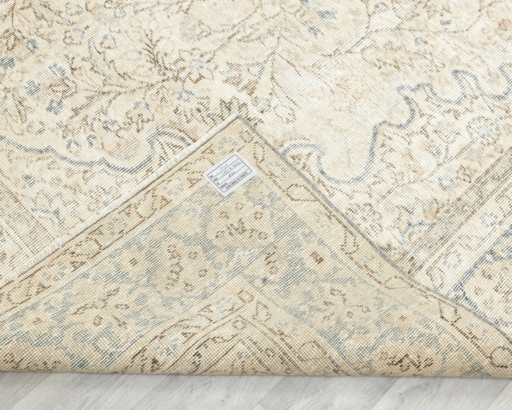 Multicolor Turkish Oushak Rug 6'9" x 9'11" Hand-Knotted | No. VR67169