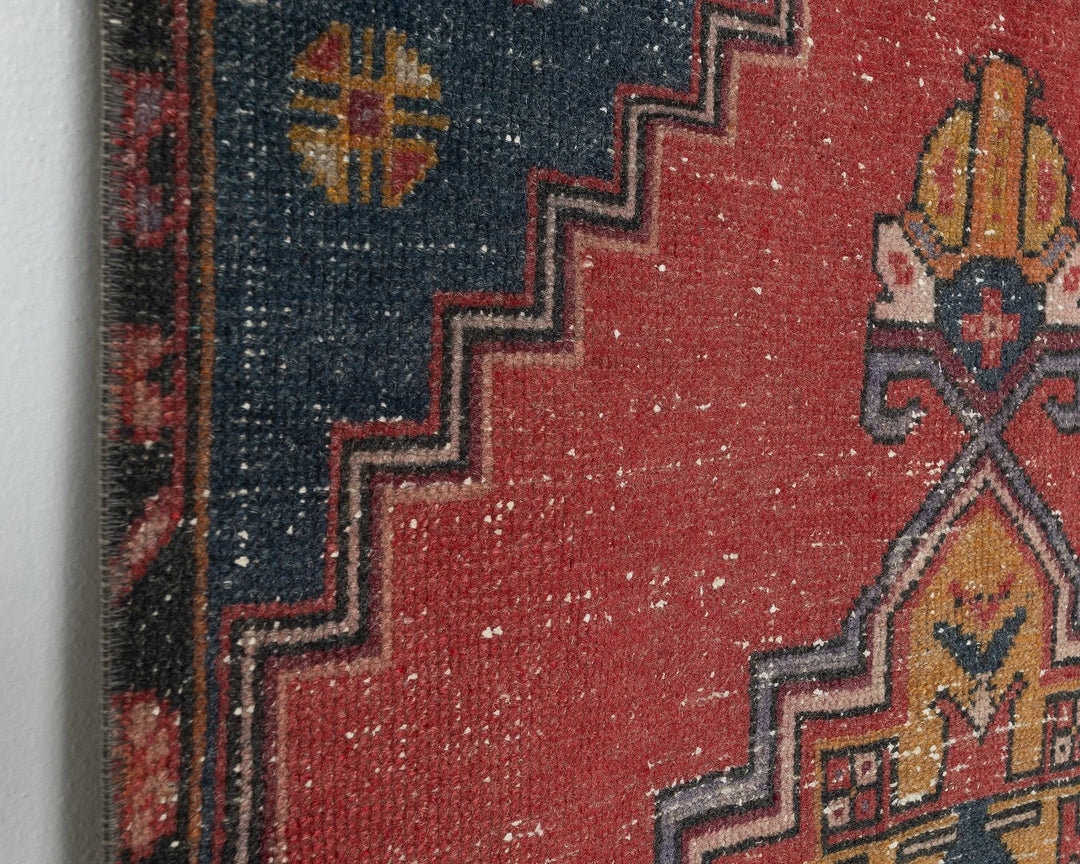 Multicolor Turkish Oushak Rug 2'8" x 6'7" Hand-Knotted | No. VR67209