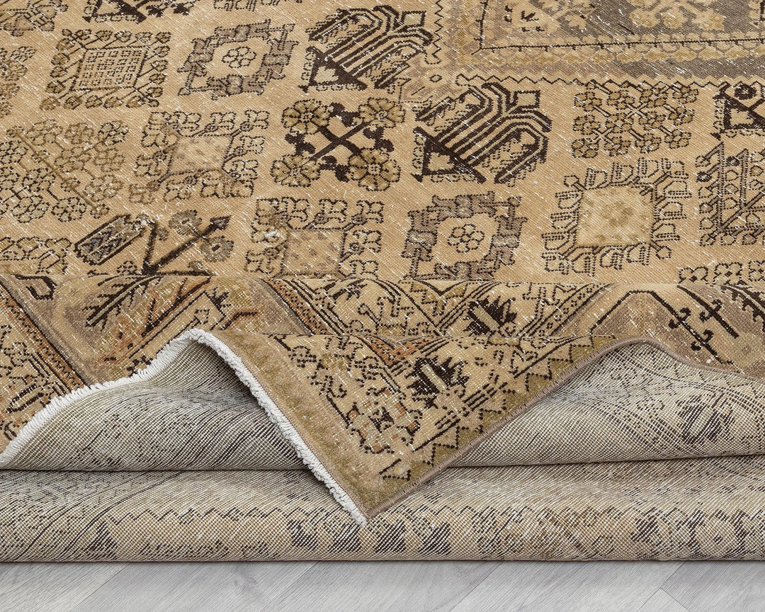 Faded Oushak Rug 8' 2" x 11' 6" | No. VR67472