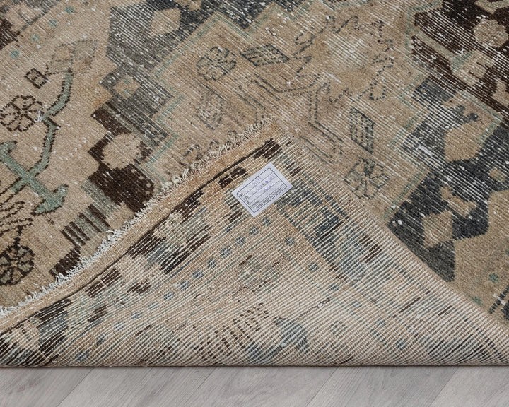 Multicolor Turkish Oushak Rug 3' 5" x 14' 6" Hand-Knotted | No. VR67646
