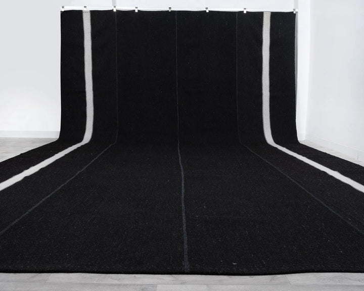 Brown Kilim Rug 13' 1" x 16' 1" | No. VR67823