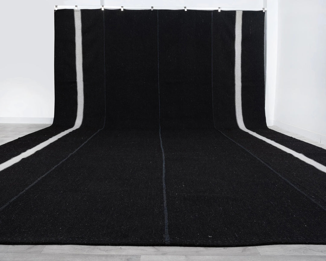 Brown Kilim Rug 13' 1" x 16' 1" | No. VR67823