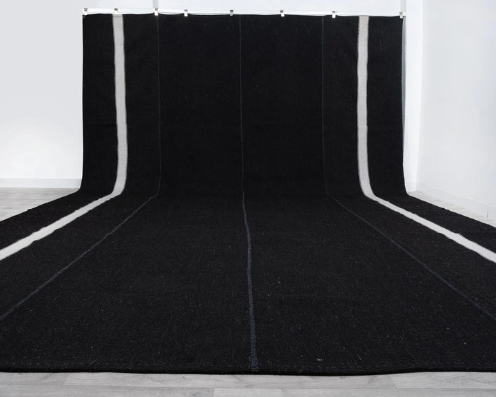 Brown Kilim Rug 13' 1" x 16' 1" | No. VR67823