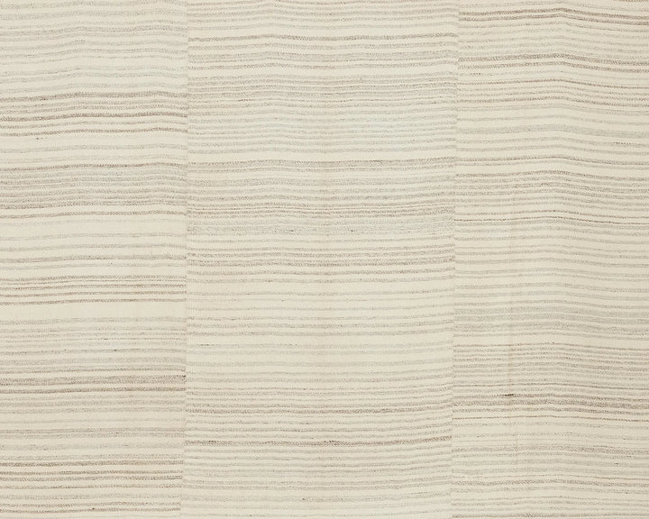 Beige Turkish Kilim Rug 10' 1" x 13' 3" Flat-Weave | No. VR67942