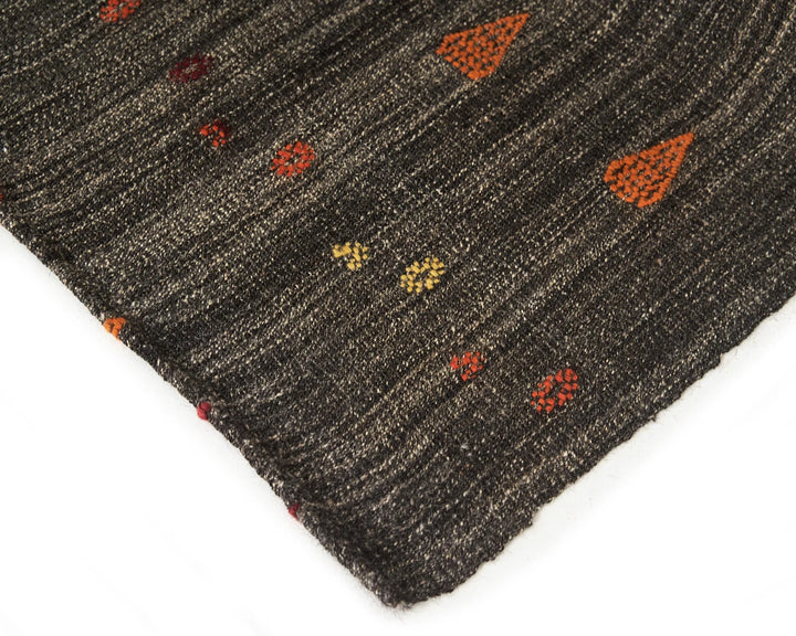 Brown Turkish Kilim Rug 6' 7" x 8' Flat-Weave | No. VR68238
