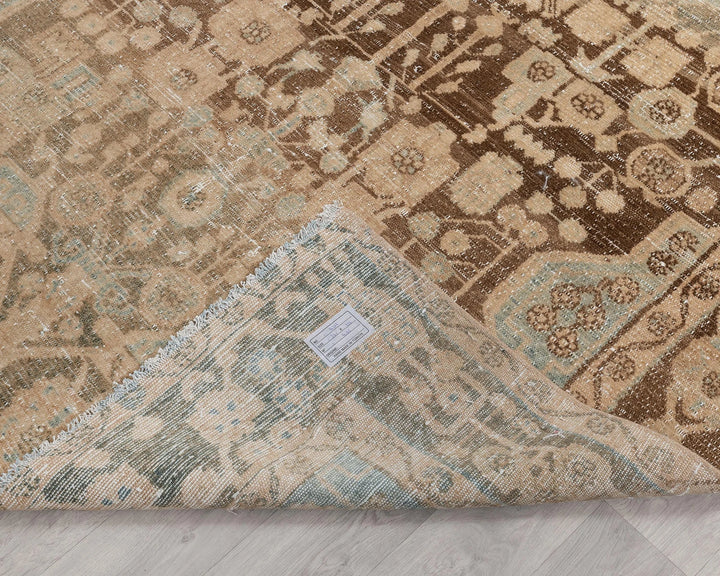 Multicolor Turkish Oushak Rug 5' 1" x 9' 3" Hand-Knotted | No. VR68483