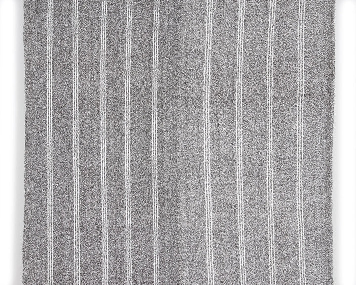 Gray Turkish Kilim Rug 4'11" x 7'1" Flat-Weave | No. VR68547
