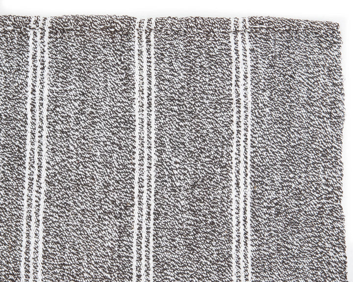 Gray Turkish Kilim Rug 4'11" x 7'1" Flat-Weave | No. VR68547