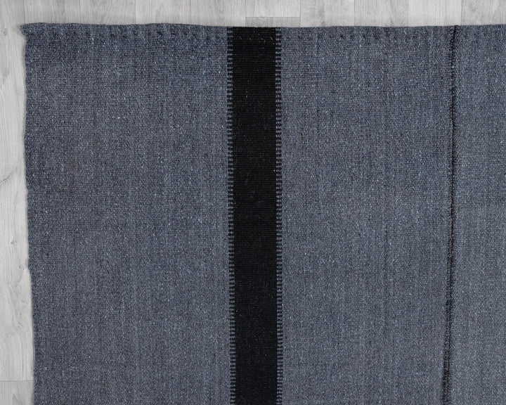 Black Kilim Rug 9' 10" x 12' 6" | No. VR68561