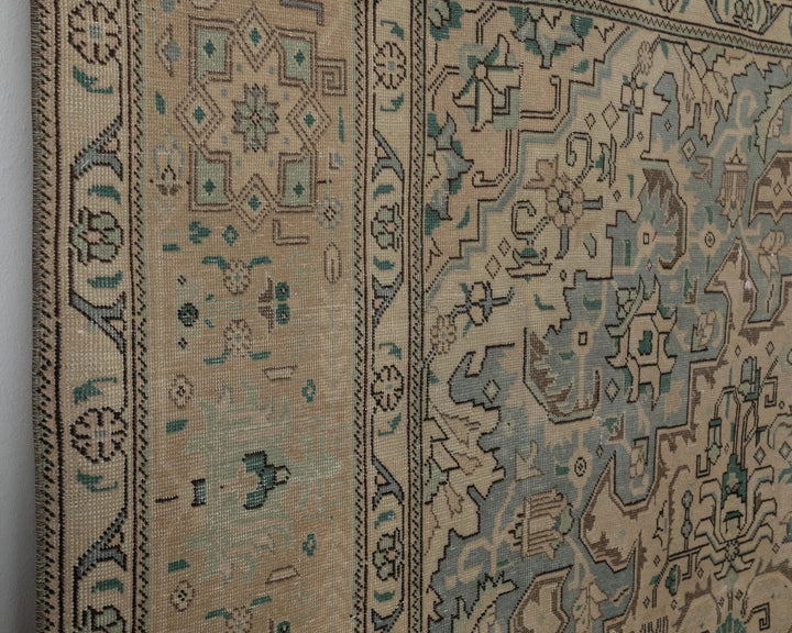 Multicolor Turkish Oushak Rug 9' 8" x 12' 6" Hand-Knotted | No. VR68892