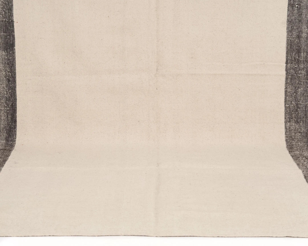 Beige Turkish Kilim Rug 5' 4" x 10' 4" Flat-Weave | No. VR69051