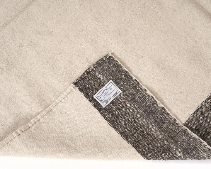Beige Turkish Kilim Rug 5' 4" x 10' 4" Flat-Weave | No. VR69051