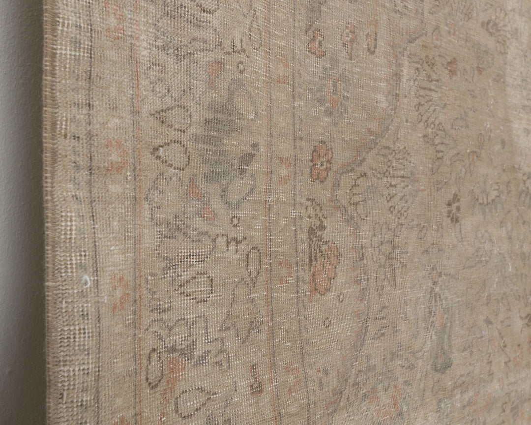 Multicolor Turkish Oushak Rug 6'5" x 9'5" Hand-Knotted | No. VR69097