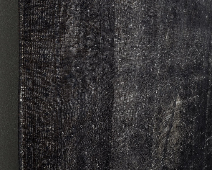 Gray Turkish Overdye Rug 7' 9" x 10' 8" Hand-Knotted | No. VR69226