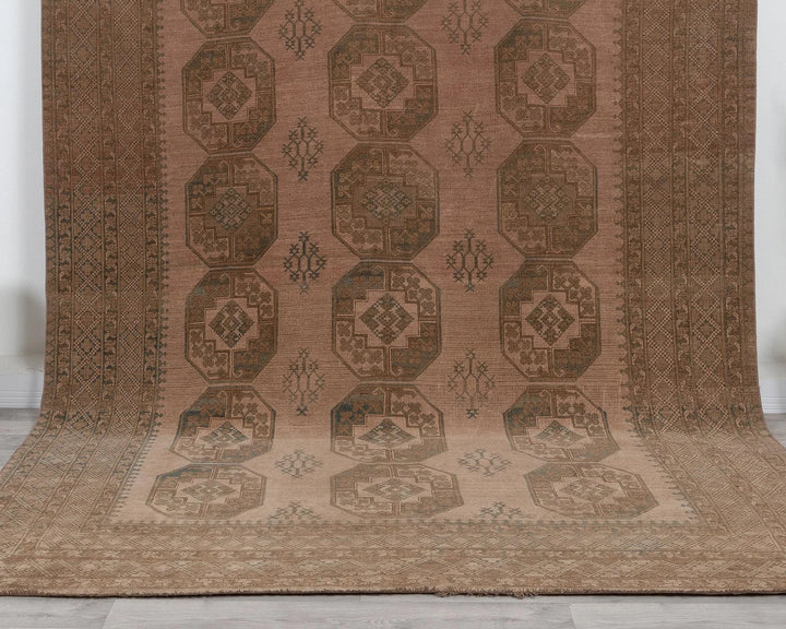 Multicolor Turkish Oushak Rug 7' 6" x 10' 2" Hand-Knotted | No. VR69366