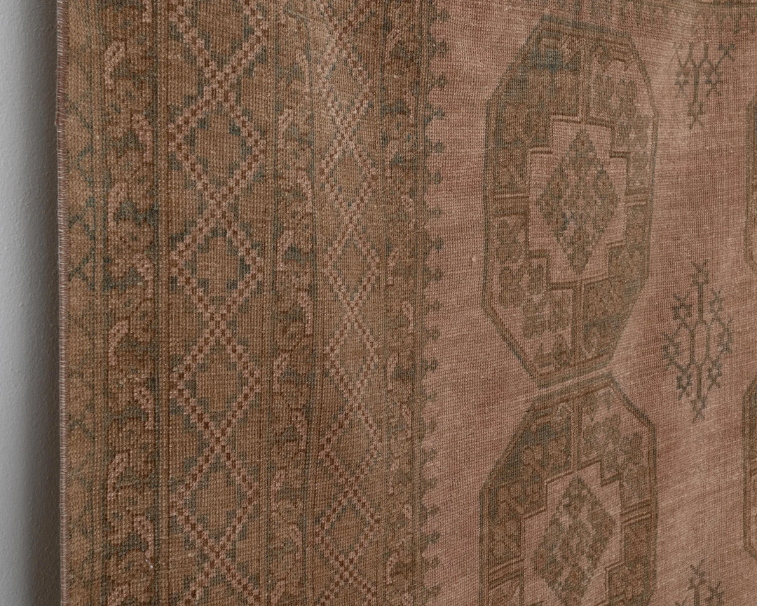 Multicolor Turkish Oushak Rug 7' 6" x 10' 2" Hand-Knotted | No. VR69366