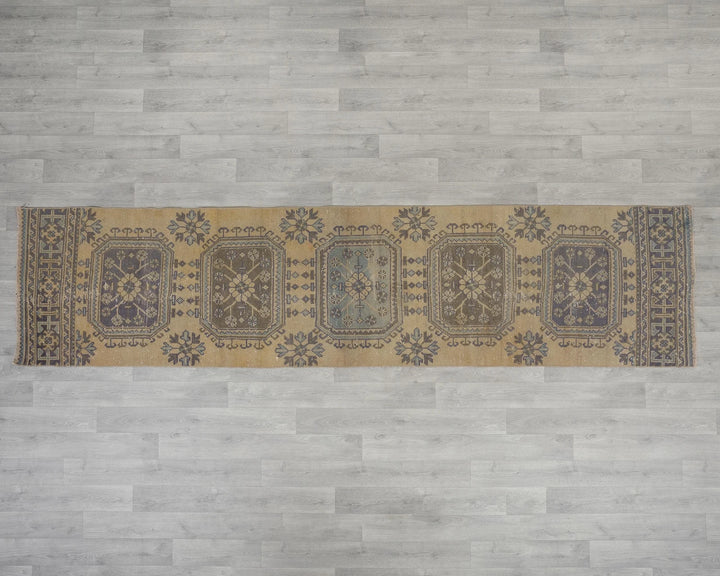 Beige Runner Rug 2' 7" x 10' 10" | No. VR69376