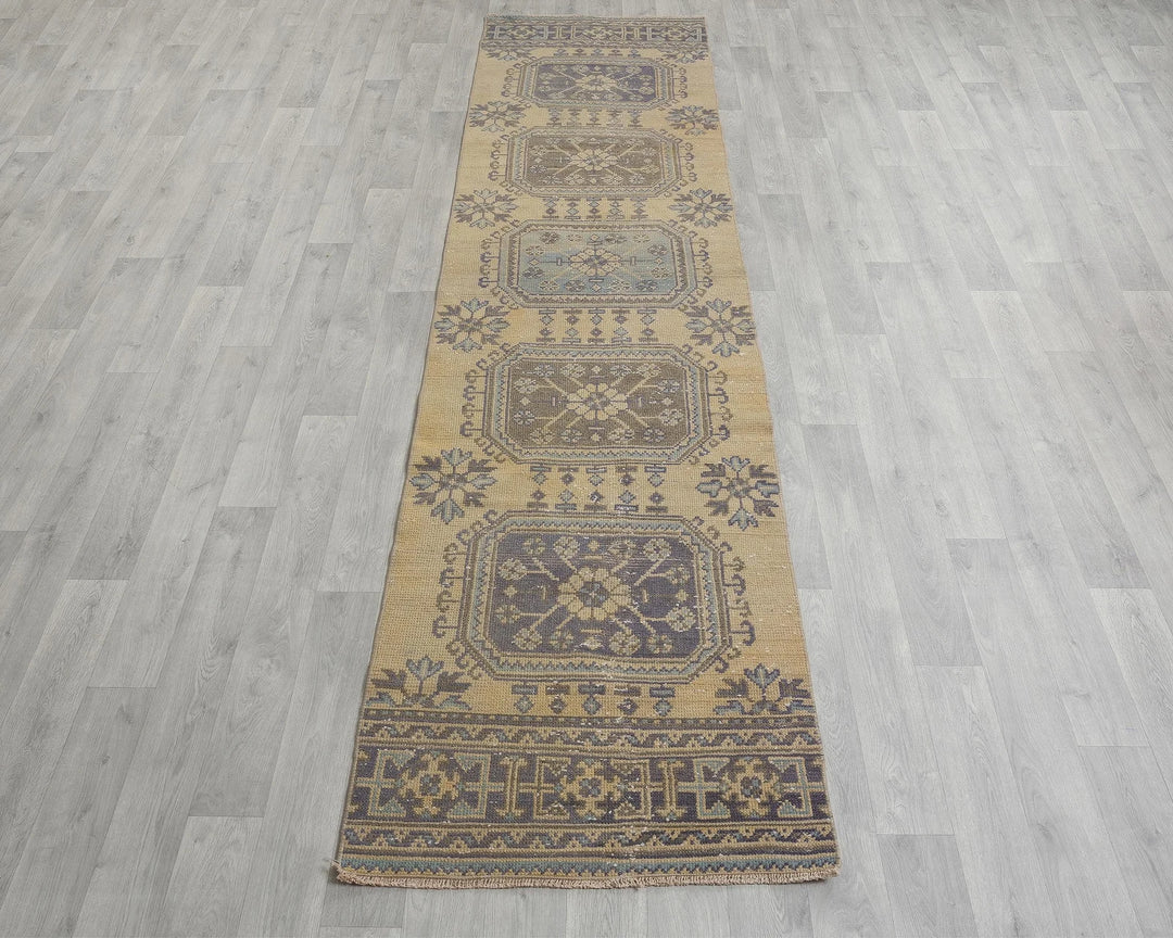 Beige Runner Rug 2' 7" x 10' 10" | No. VR69376