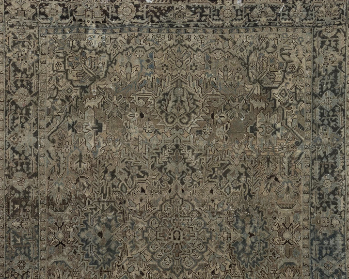 Multicolor Turkish Oushak Rug 8' x 11' Hand-Knotted | No. VR69496