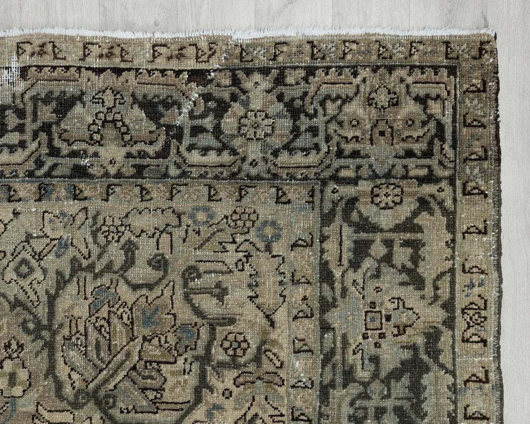 Multicolor Turkish Oushak Rug 8' x 11' Hand-Knotted | No. VR69496