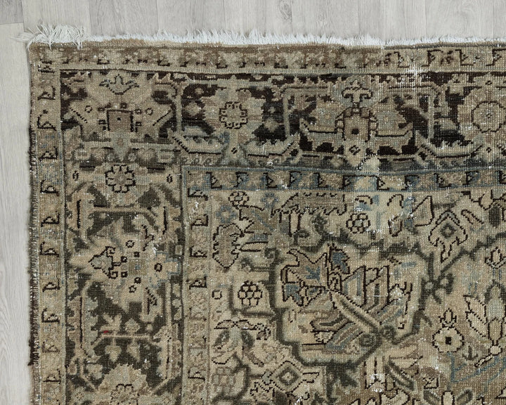 Multicolor Turkish Oushak Rug 8' x 11' Hand-Knotted | No. VR69496