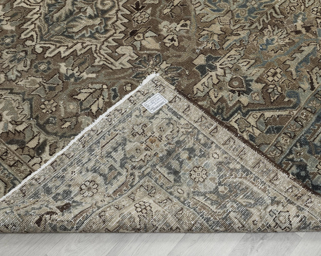 Multicolor Turkish Oushak Rug 8' x 11' Hand-Knotted | No. VR69496