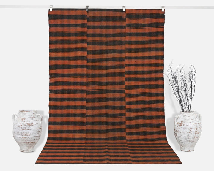 Rust Kilim Rug 5' 9" x 9' 2" | No. VR69598