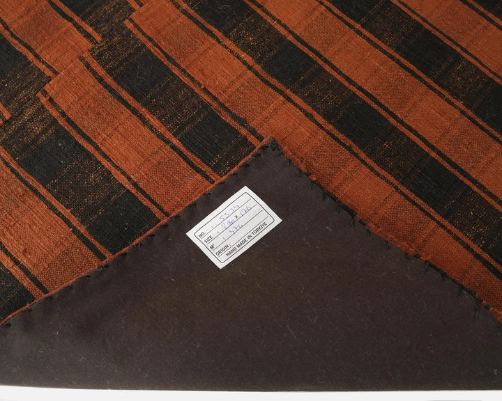 Rust Turkish Kilim Rug 5' 9" x 9' 2" Flat-Weave | No. VR69598