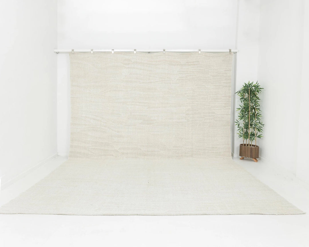 Ivory Kilim Rug 10' 1" x 13' | No. VR69913