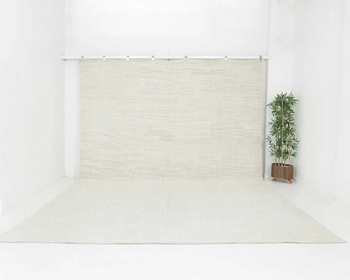 Ivory Kilim Rug 10' 1" x 13' | No. VR69913