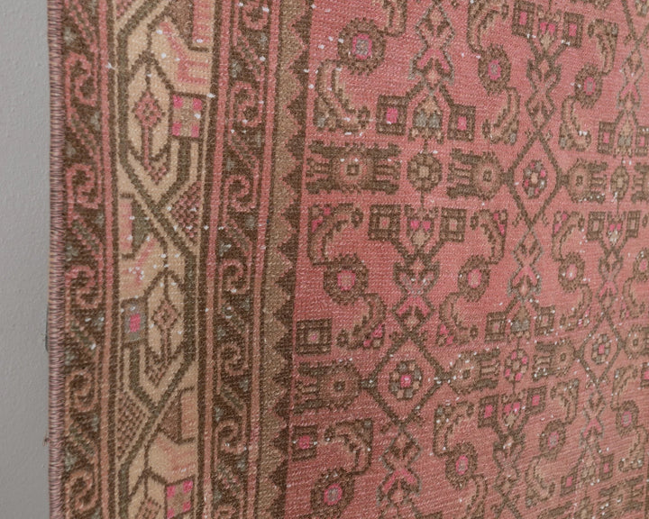 Multicolor Turkish Oushak Rug 3' 3" x 17' 5" Hand-Knotted | No. VR70277