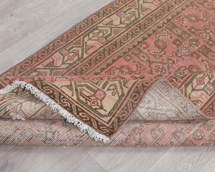 Multicolor Turkish Oushak Rug 3' 3" x 17' 5" Hand-Knotted | No. VR70277