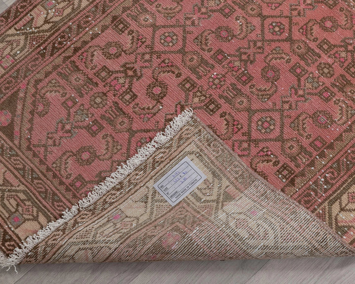 Multicolor Turkish Oushak Rug 3' 3" x 17' 5" Hand-Knotted | No. VR70277