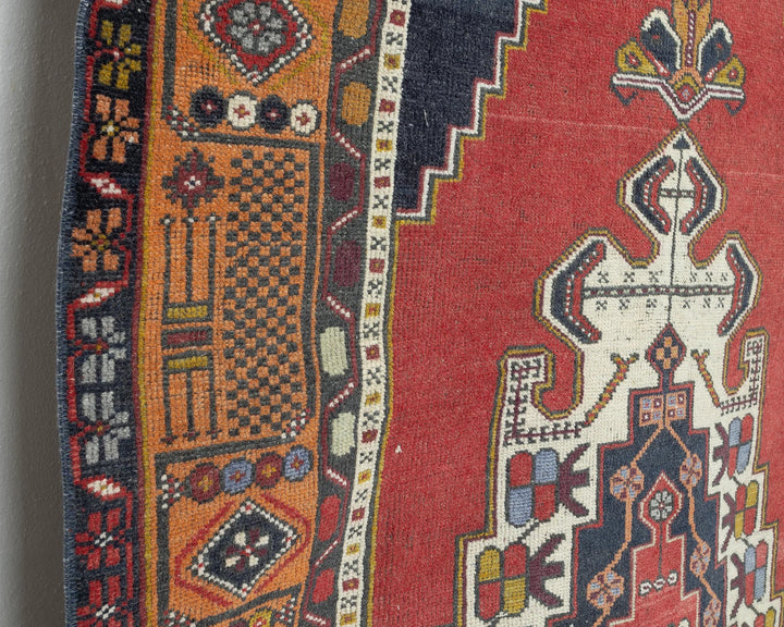 Multicolor Turkish Oushak Rug 8' x 4' 2" Hand-Knotted | No. VR70279