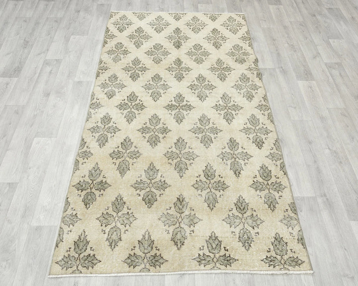 Multicolor Turkish Oushak Rug 6'10" x 7' Hand-Knotted | No. VR70337