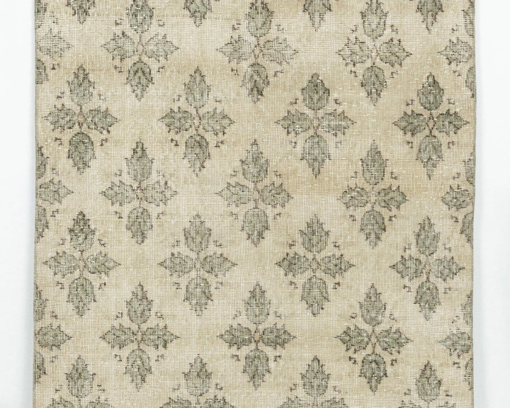 Multicolor Turkish Oushak Rug 6'10" x 7' Hand-Knotted | No. VR70337